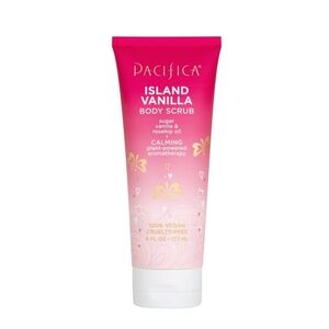 Pacifica Island Sugar & Vanilla Body Scrub Calming Aromatherapy New 6 Fl Oz